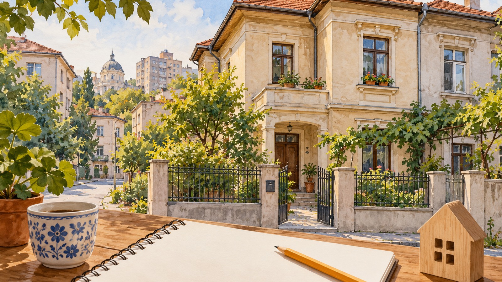 Ilustrație editorială originală despre De la 1.044 la 27.500 de lei pentru o casă: scenariul lui Biriș, nu o factură fiscală deja stabilită