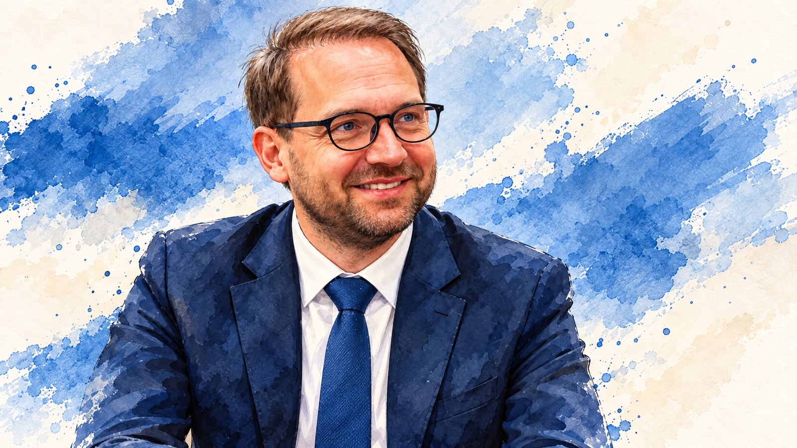 Ilustrație editorială originală despre Fritz întoarce „dezuserizarea” lui Grindeanu: își apără miniștrii și invocă reducerea risipei