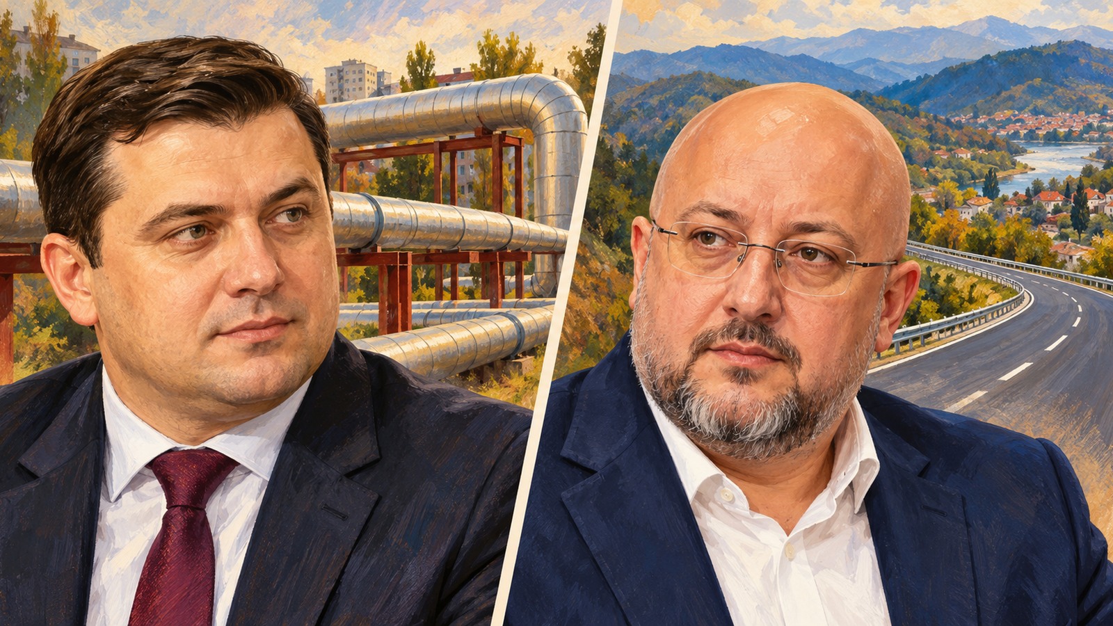 Ilustrație editorială originală despre Termoficarea din Râmnicu Vâlcea se apropie de finalizare, spune ministrul Dezvoltării