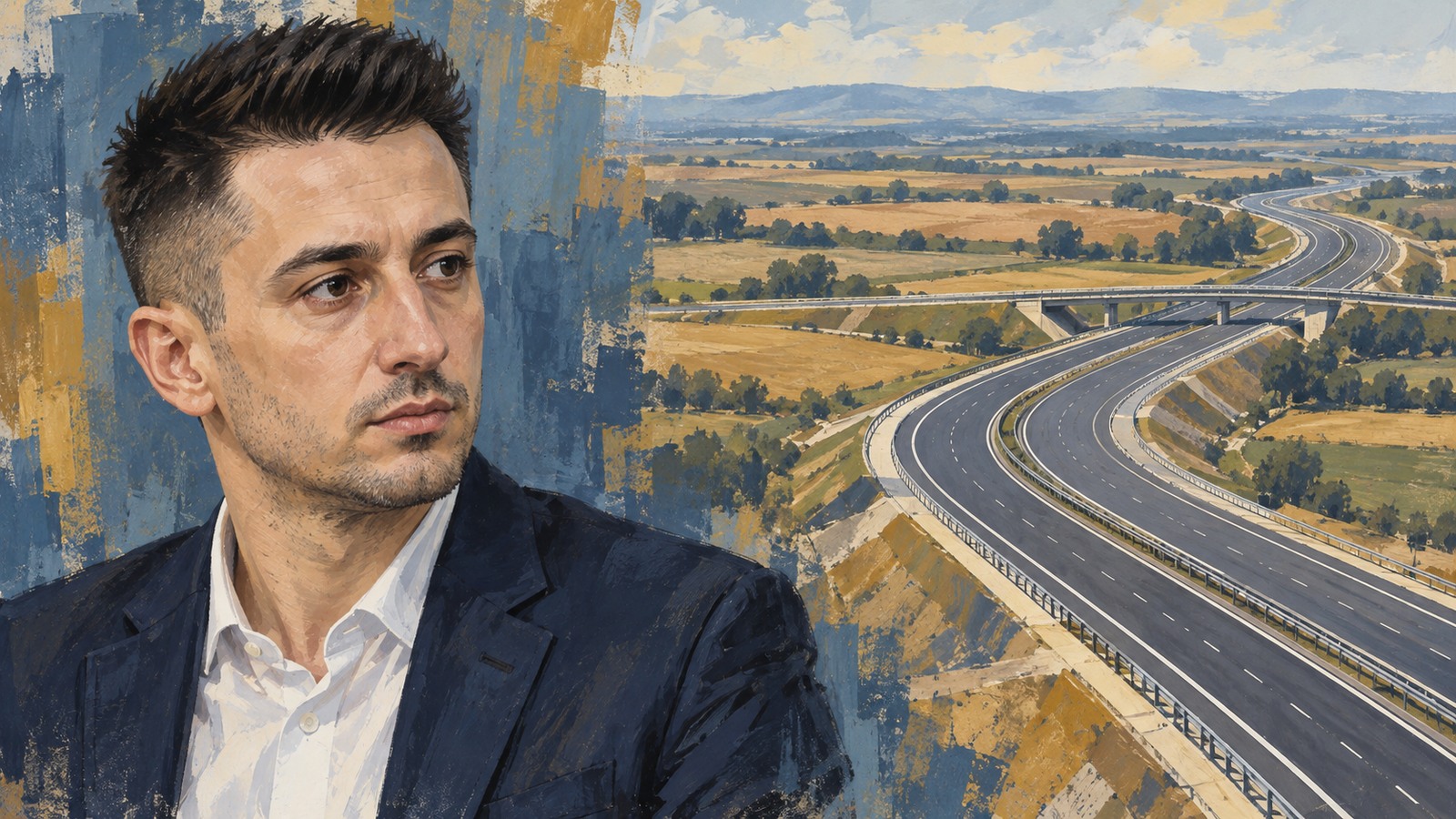 Ilustrație editorială originală despre A0 Nord rămâne închisă: termenul a trecut, disputa merge mai departe