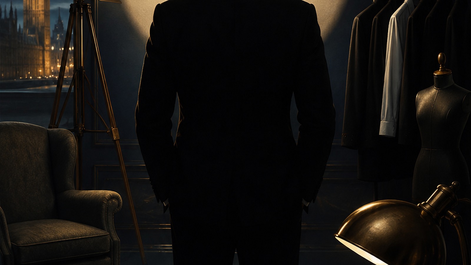 Ilustrație editorială despre castingul pentru următorul actor din seria James Bond.