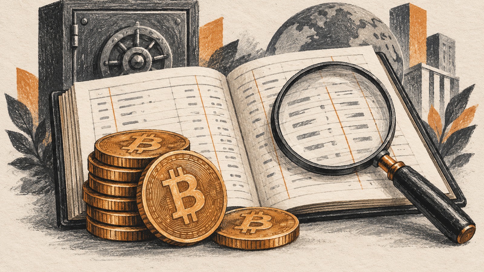 Ilustrație editorială originală despre Strive raportează 2.000 BTC cumpărați în săptămâna încheiată pe 2 octombrie
