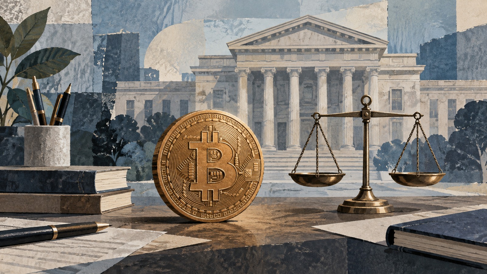 Ilustrație editorială originală despre Revenire pe piața crypto în dimineața de 14 octombrie, pe fondul discuțiilor despre dobânzi