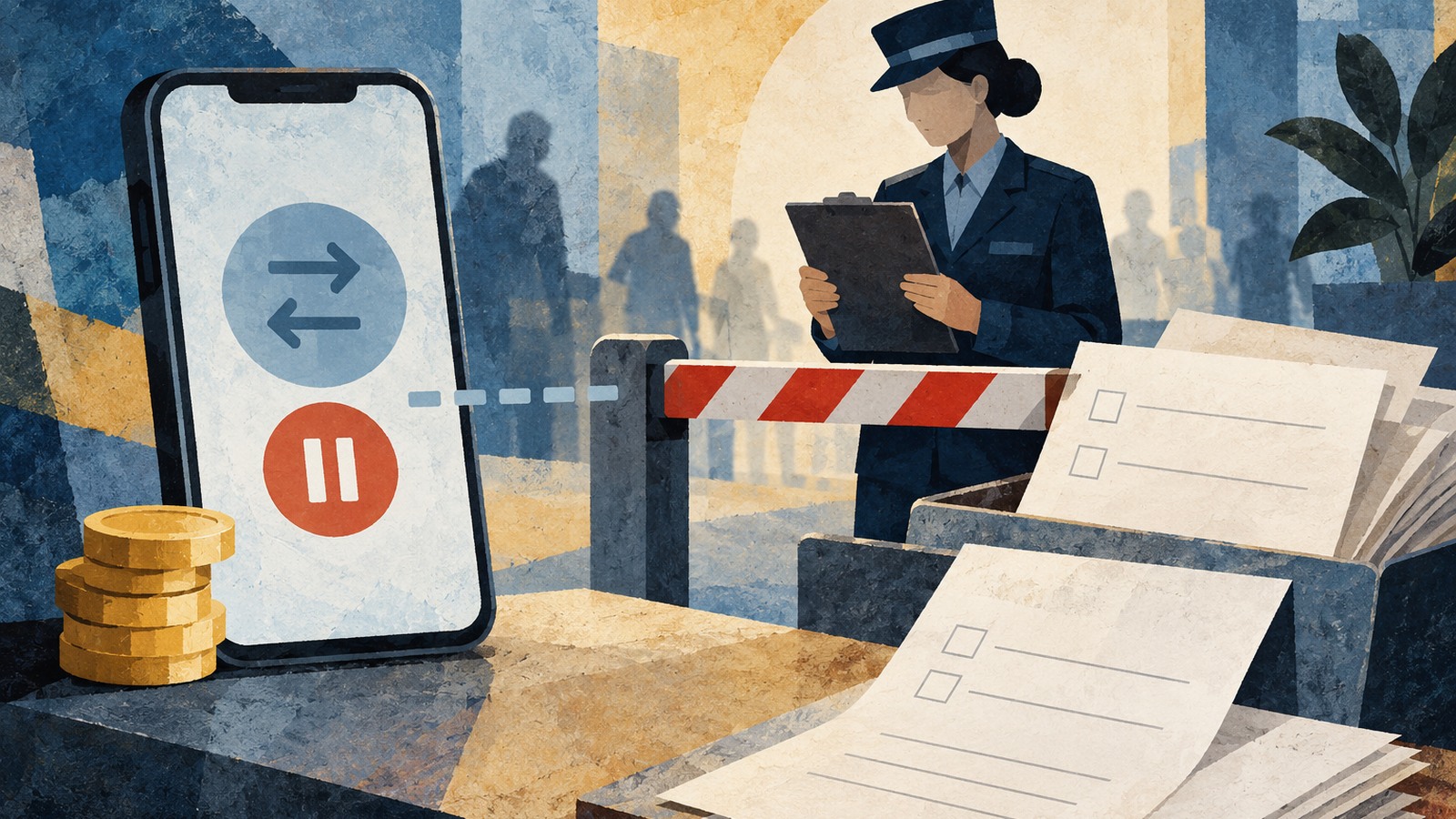 Ilustrație editorială originală despre Decrypt: o organizație crypto raportează peste 10.000 de reclamații privind transferuri bancare