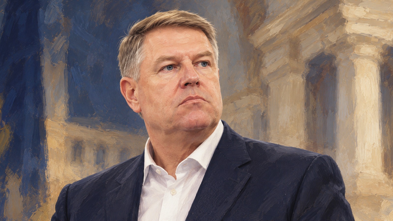 Ilustrație editorială originală despre Nica spune că ANAF continuă demersurile în cazul Iohannis, fără să anunțe un termen de recuperare