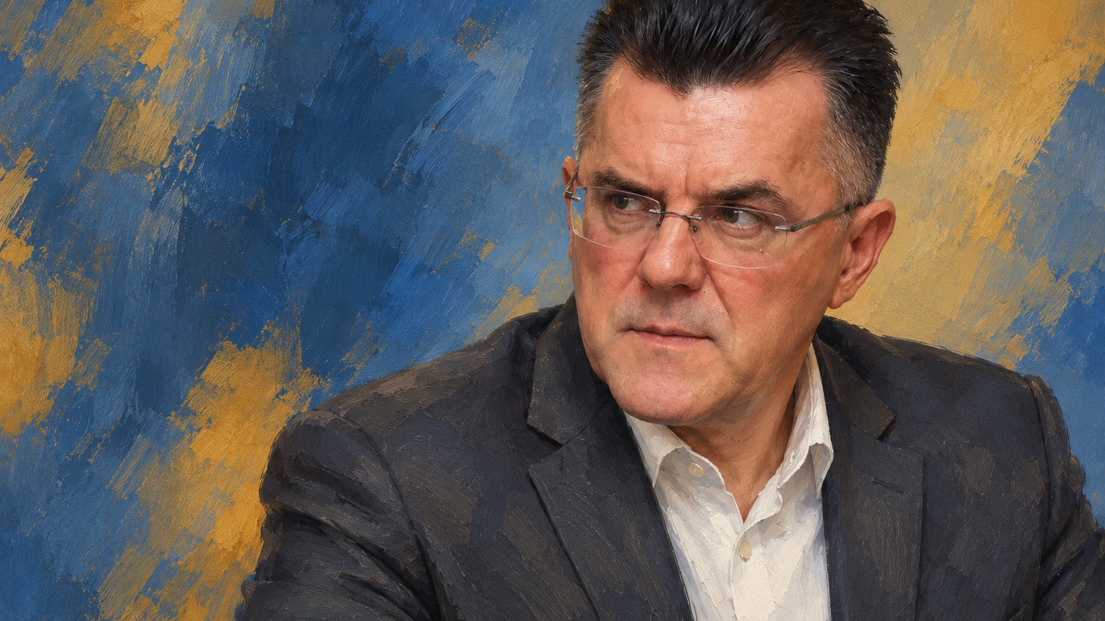 Ilustrație editorială originală despre Dungaciu critică stabilitatea cabinetului și politica la Marea Neagră în intervenții relatate de Gândul