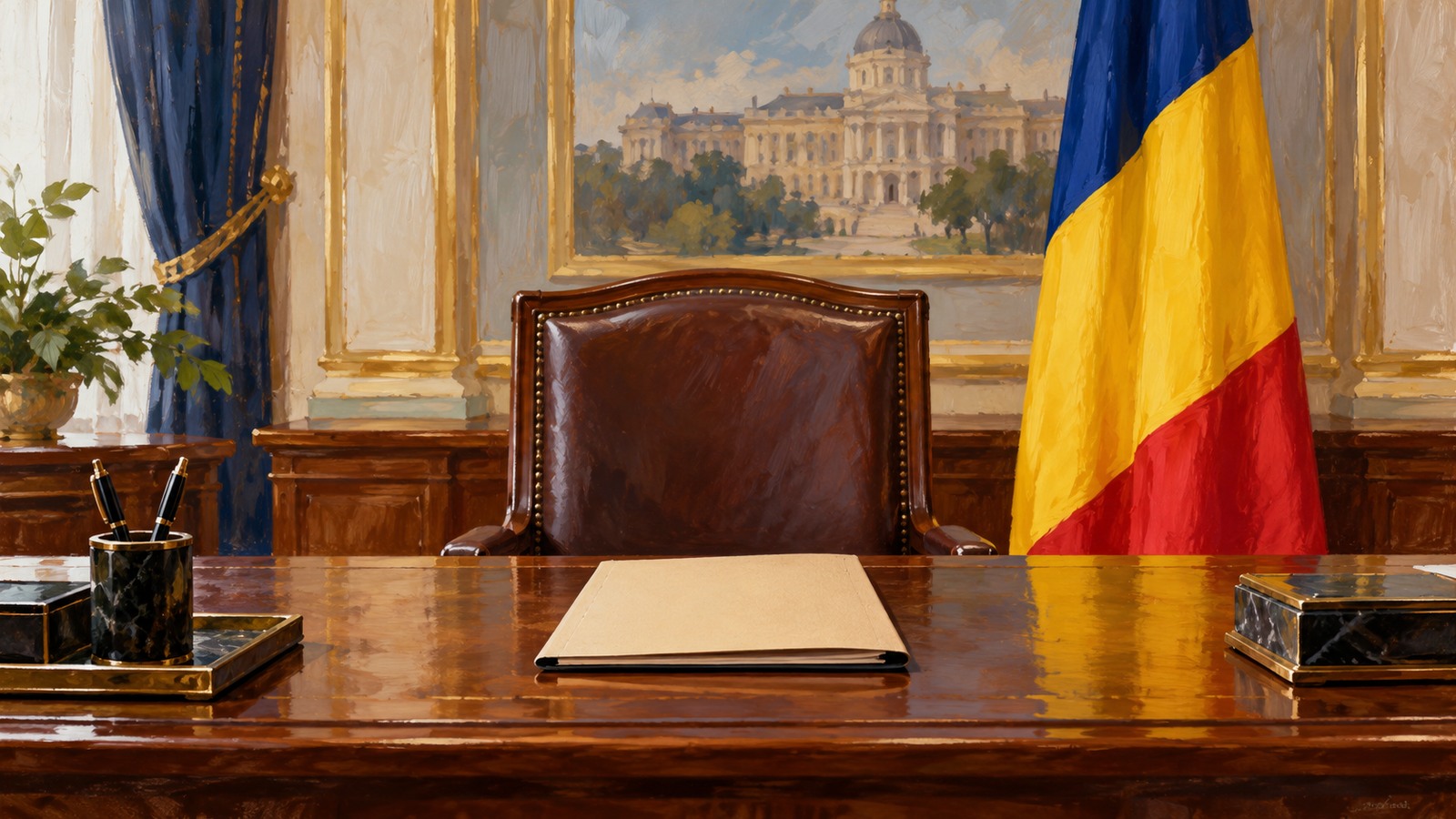 Ilustrație editorială originală despre Știri pe Surse relatează numirea Mihaelei-Ilincuța Ștefan-Simion la cabinetul premierului