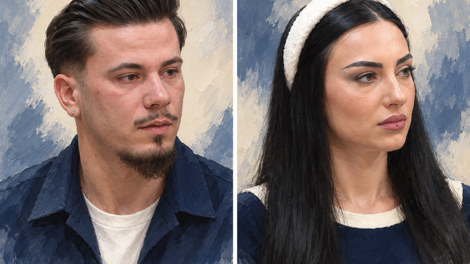 Ilustrație editorială originală despre Prietenii dinaintea relației: discuția dintre Paula și Alberto relatată de Antena 1