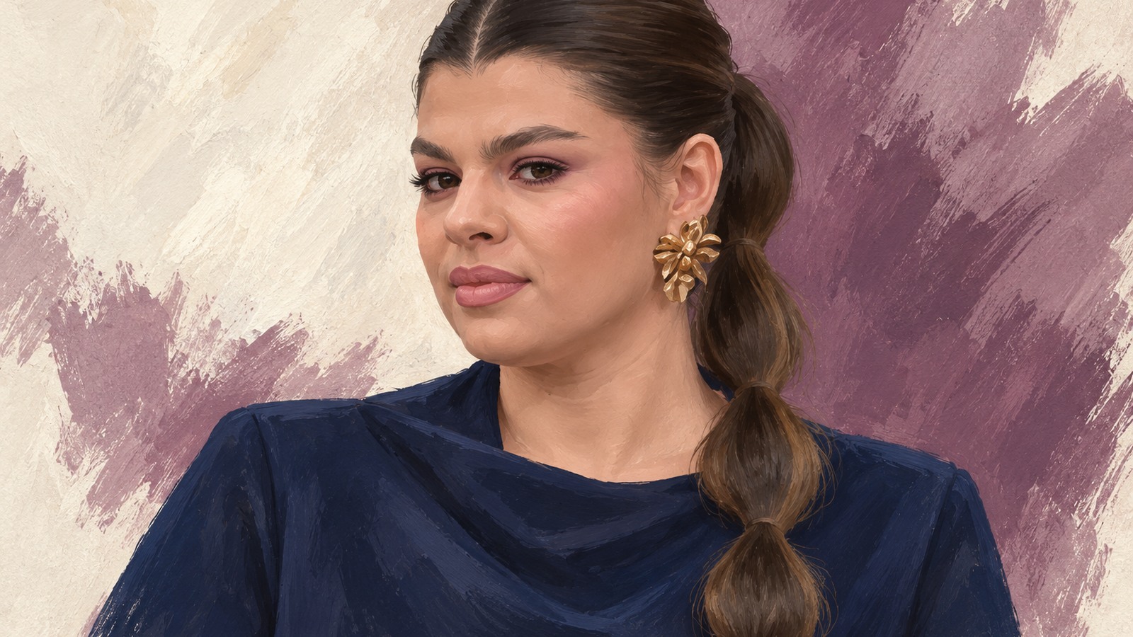 Ilustrație editorială originală despre Claudia de la Mireasa răspunde întrebărilor despre trecut; Antena 1 nu anunță o sarcină actuală