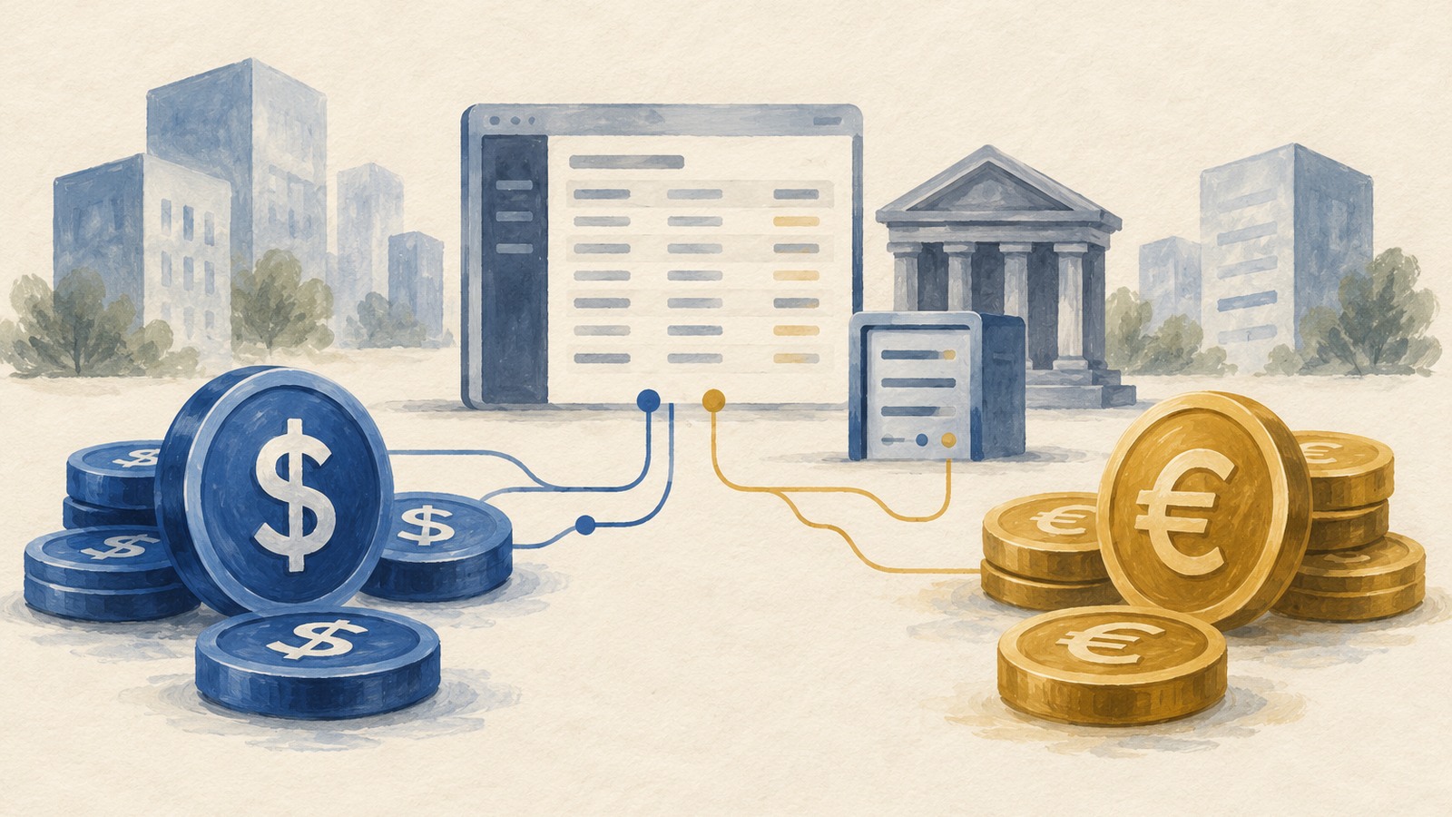 Ilustrație editorială originală despre Analiză CoinDesk: adoptarea stablecoinurilor nu trebuie confundată cu planurile de lansare