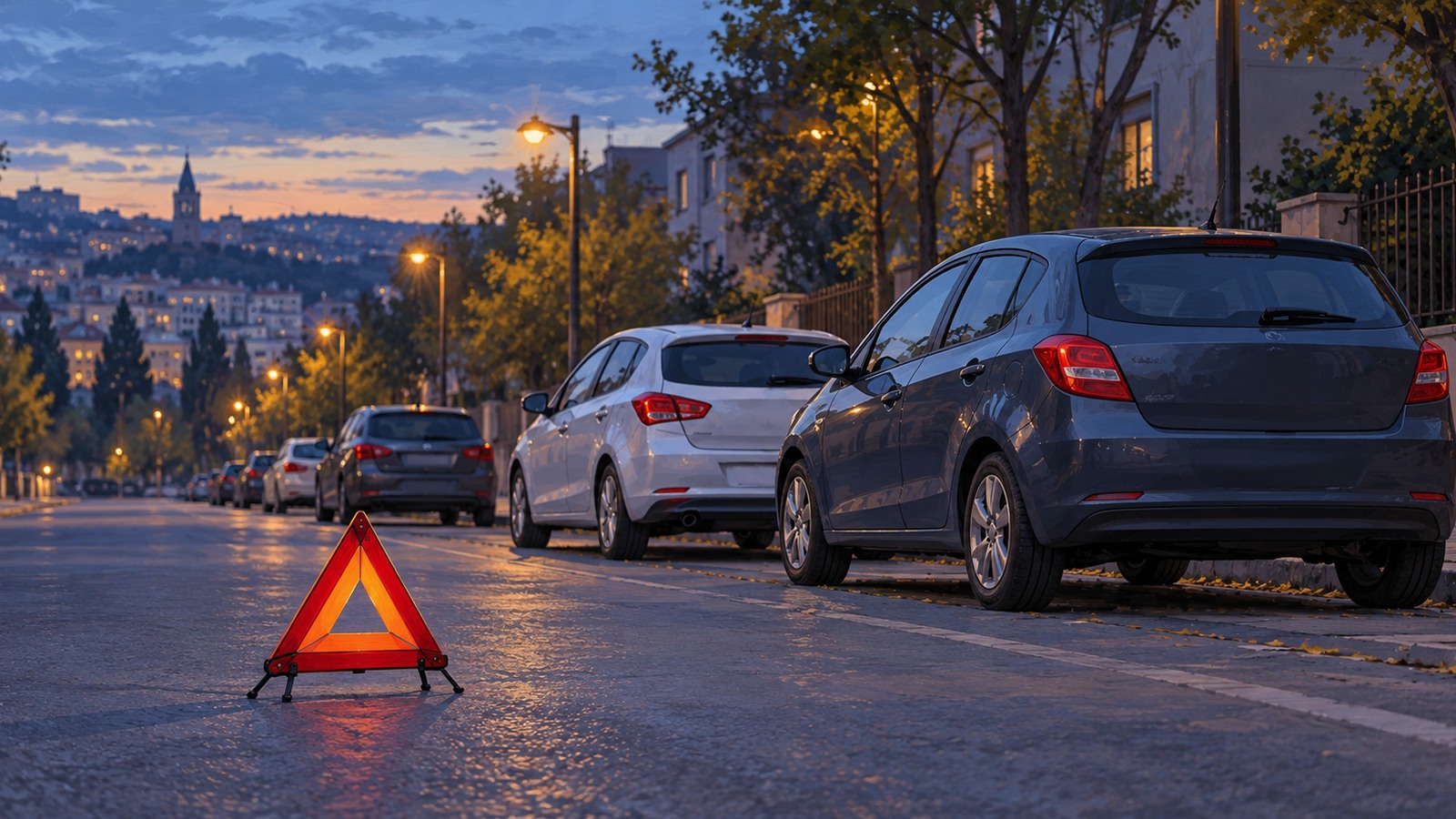 Ilustrație editorială originală despre Patru mașini implicate într-un accident la Cluj-Napoca. Presa relatează rezultate pozitive la alcool pentru doi șoferi