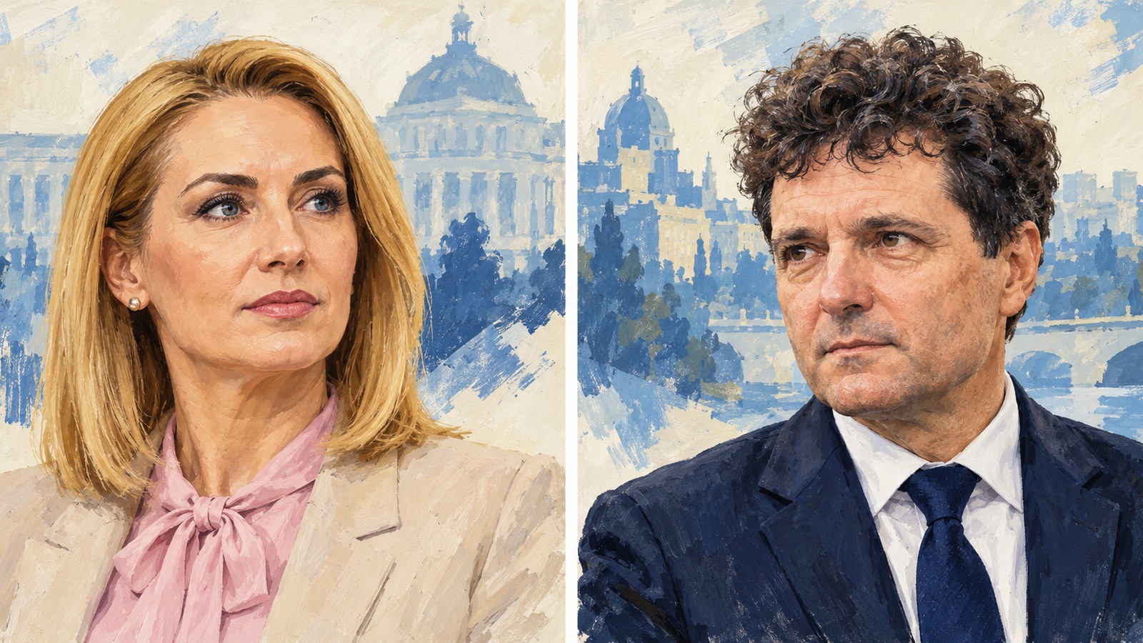 Ilustrație editorială originală despre Olivia-Diana Morar intră în echipa prezidențială; G4Media citează documente despre trecutul tatălui său