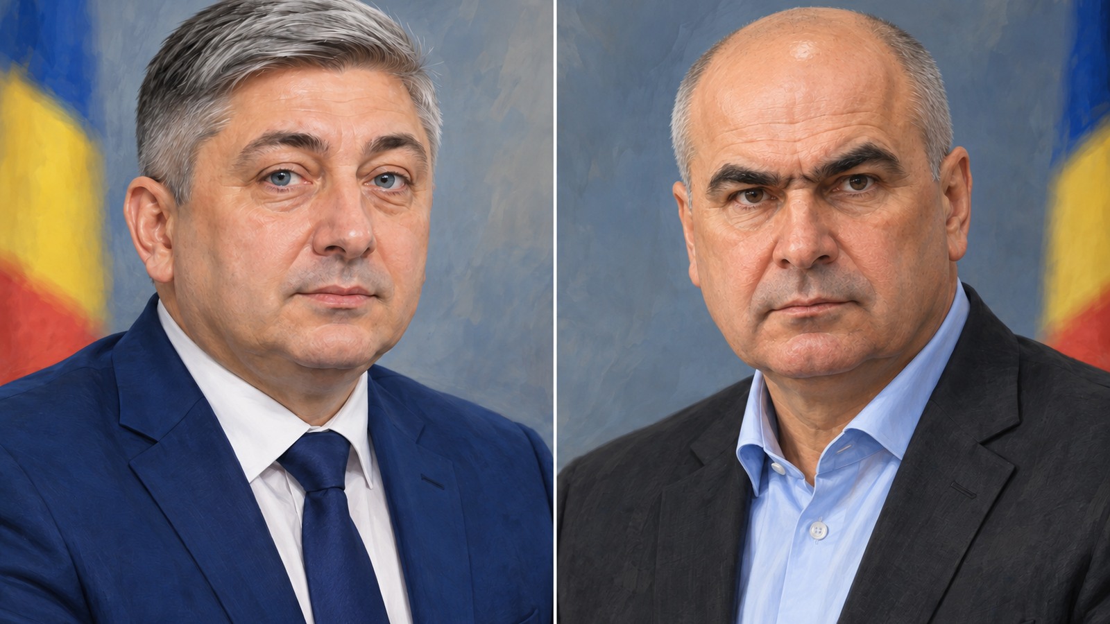 Ilustrație editorială originală despre Tișe îi reproșează lui Bolojan că uită sprijinul primarilor și cere un PNL al echipei