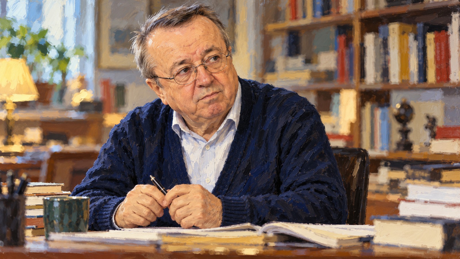 Ilustrație editorială originală despre Pentru Ion Cristoiu, Guvernul Niculescu muncește mai ales la propria imagine
