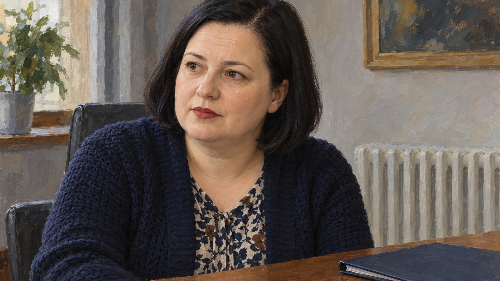 Ilustrație editorială originală despre Corina Murafa: ajutorul pentru energie nu trebuie decis doar după venit. Locuința poate schimba toată factura
