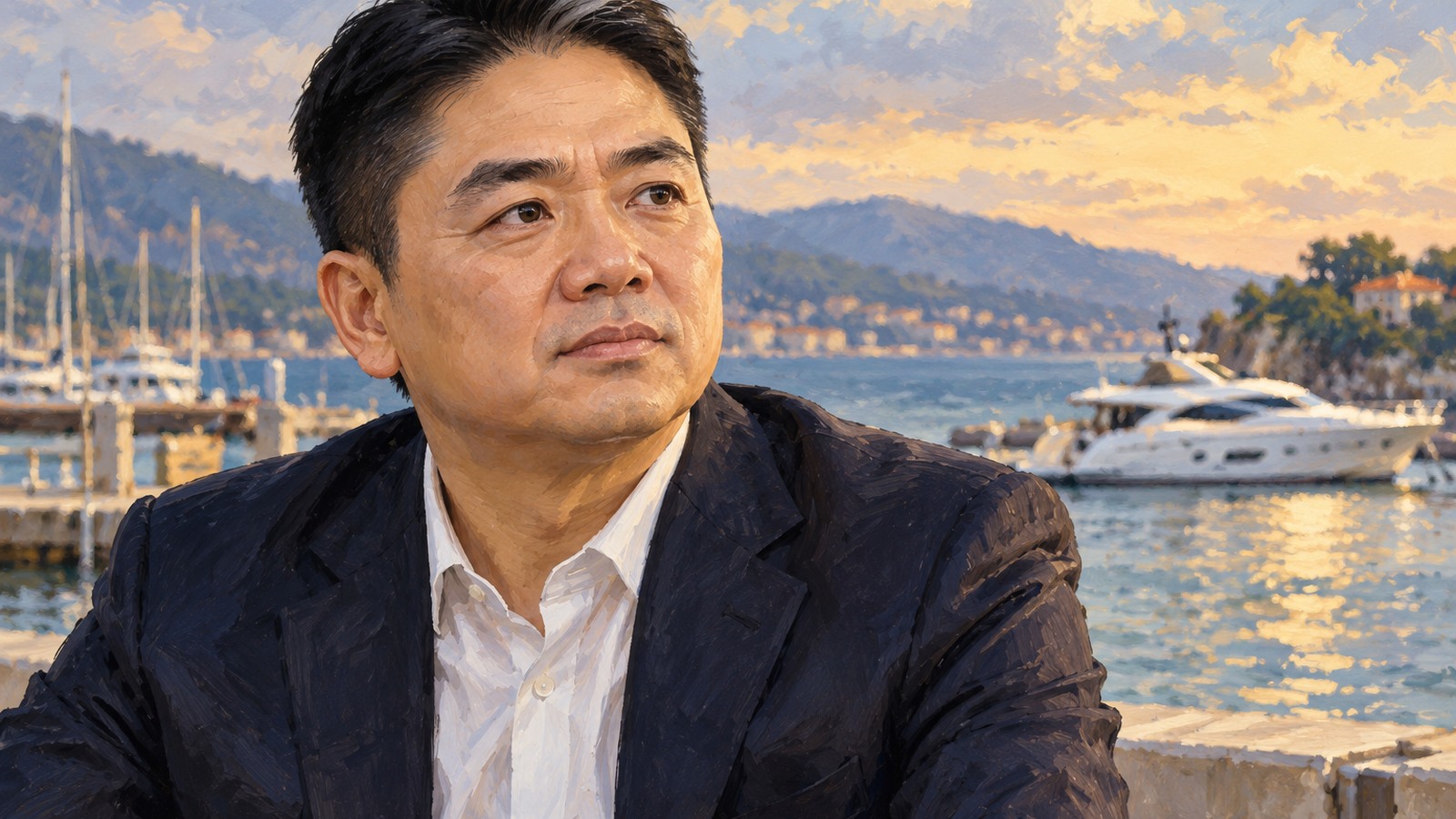 Ilustrație editorială originală despre Richard Liu promite ambarcațiuni mai ieftine. „Iahtul de 12.000 de euro” este încă un plan