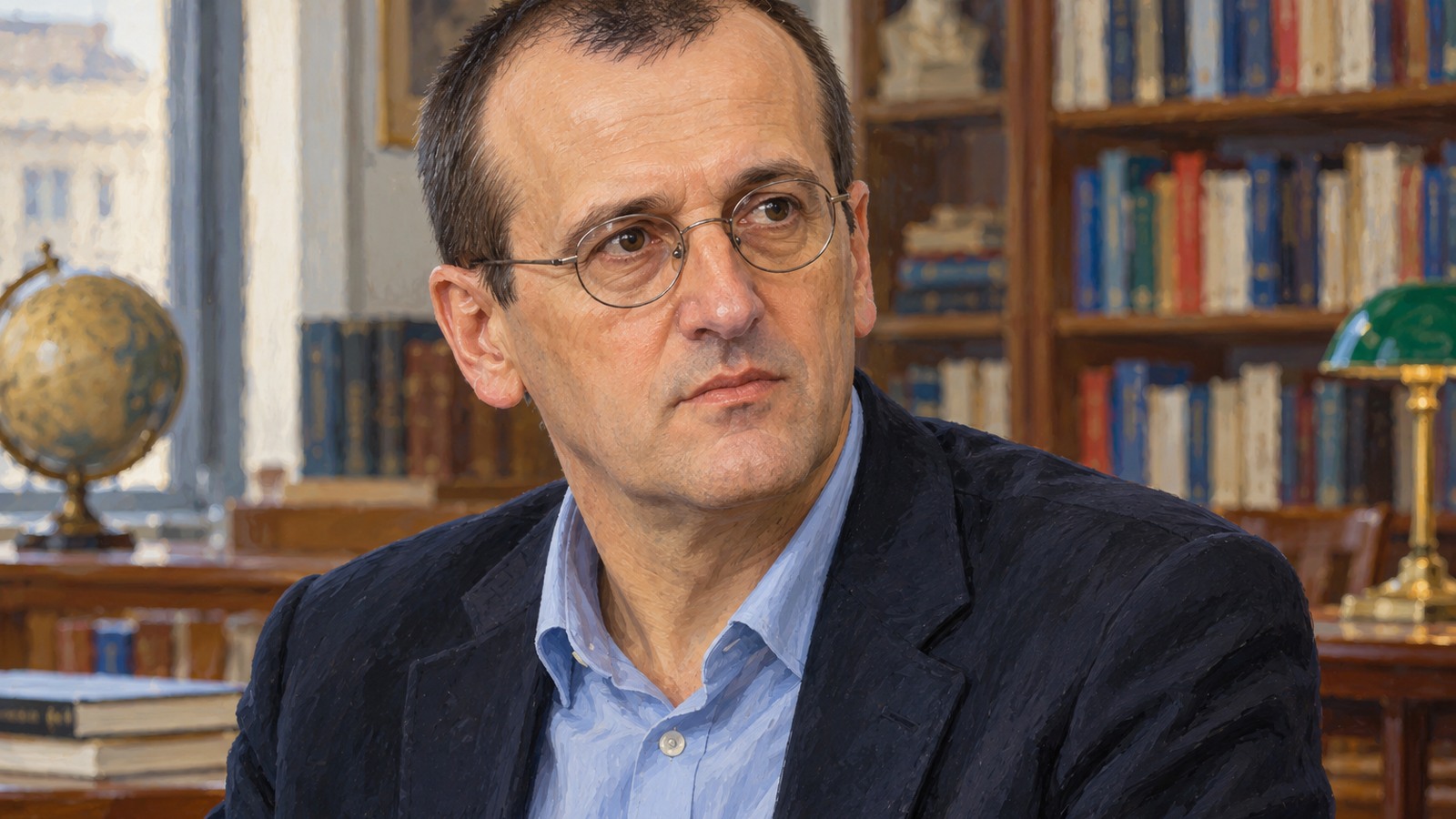 Ilustrație editorială originală despre Cristian Preda reia controversa contractului universitar al fiului lui Tudorel Toader