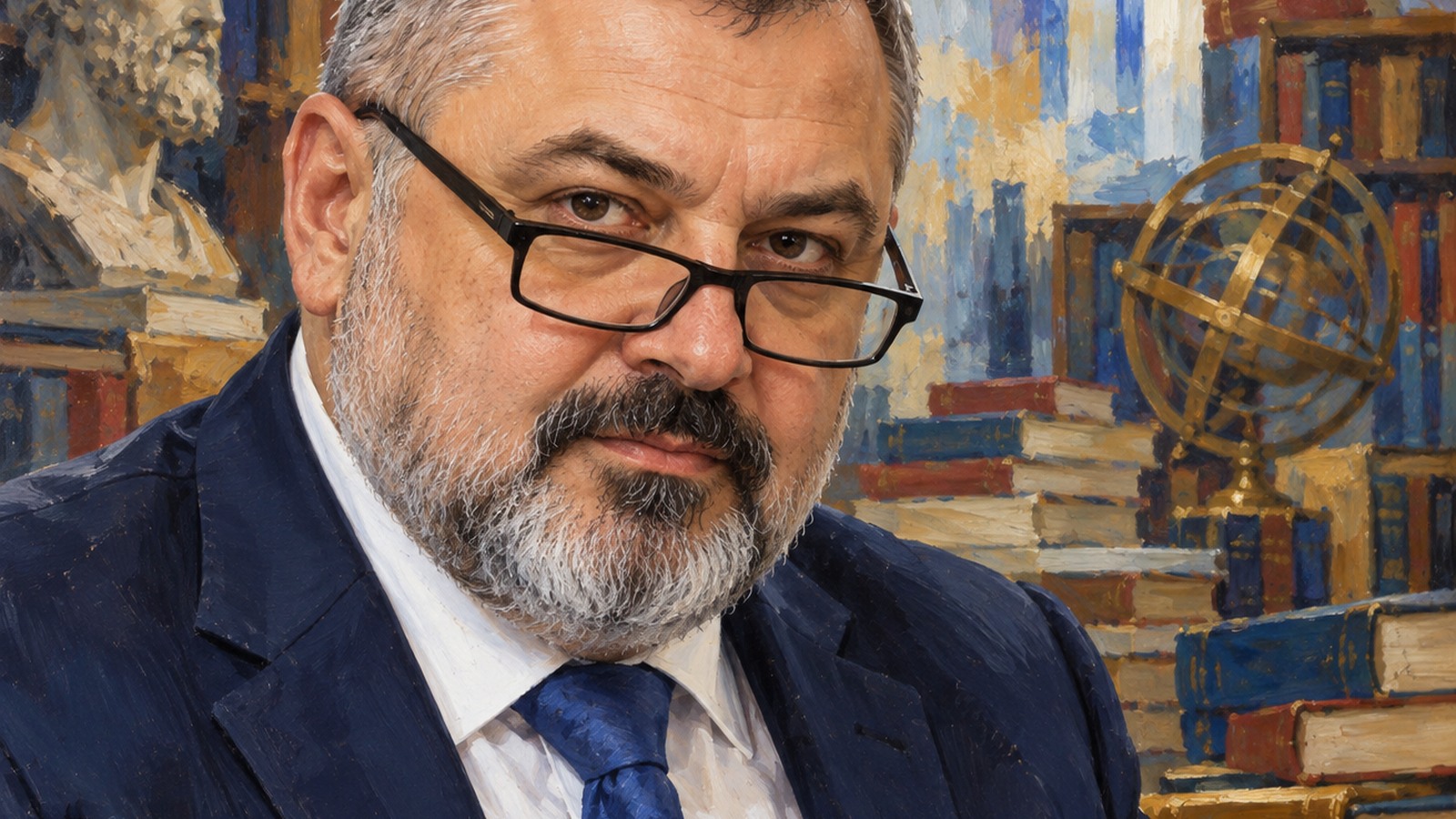 Ilustrație editorială originală despre Costreie vede în avalanșa meditațiilor un semn că școala are probleme