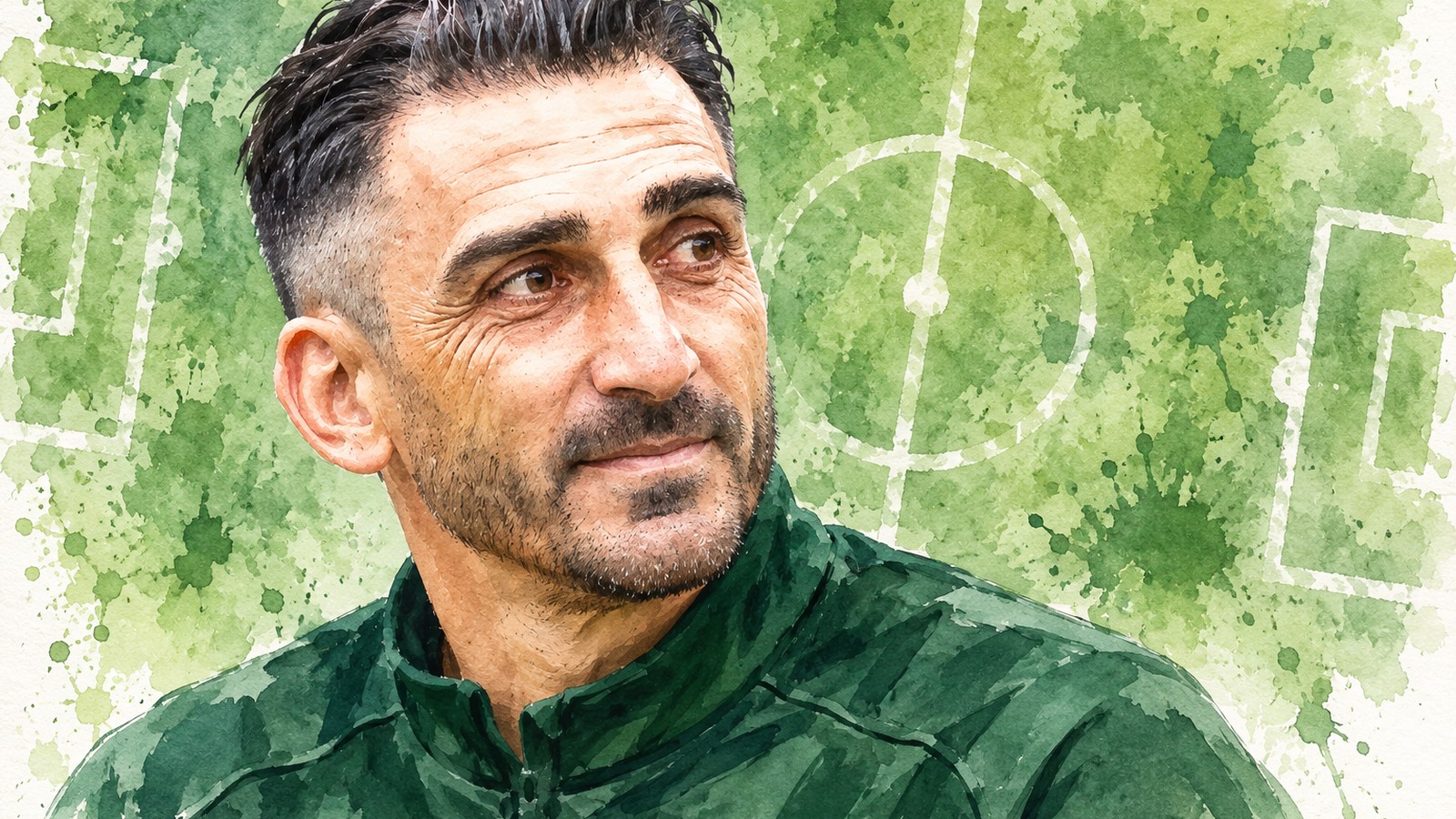 Ilustrație editorială originală despre Charalambous caută primul succes cu Levadiakos: încă o remiză fără gol