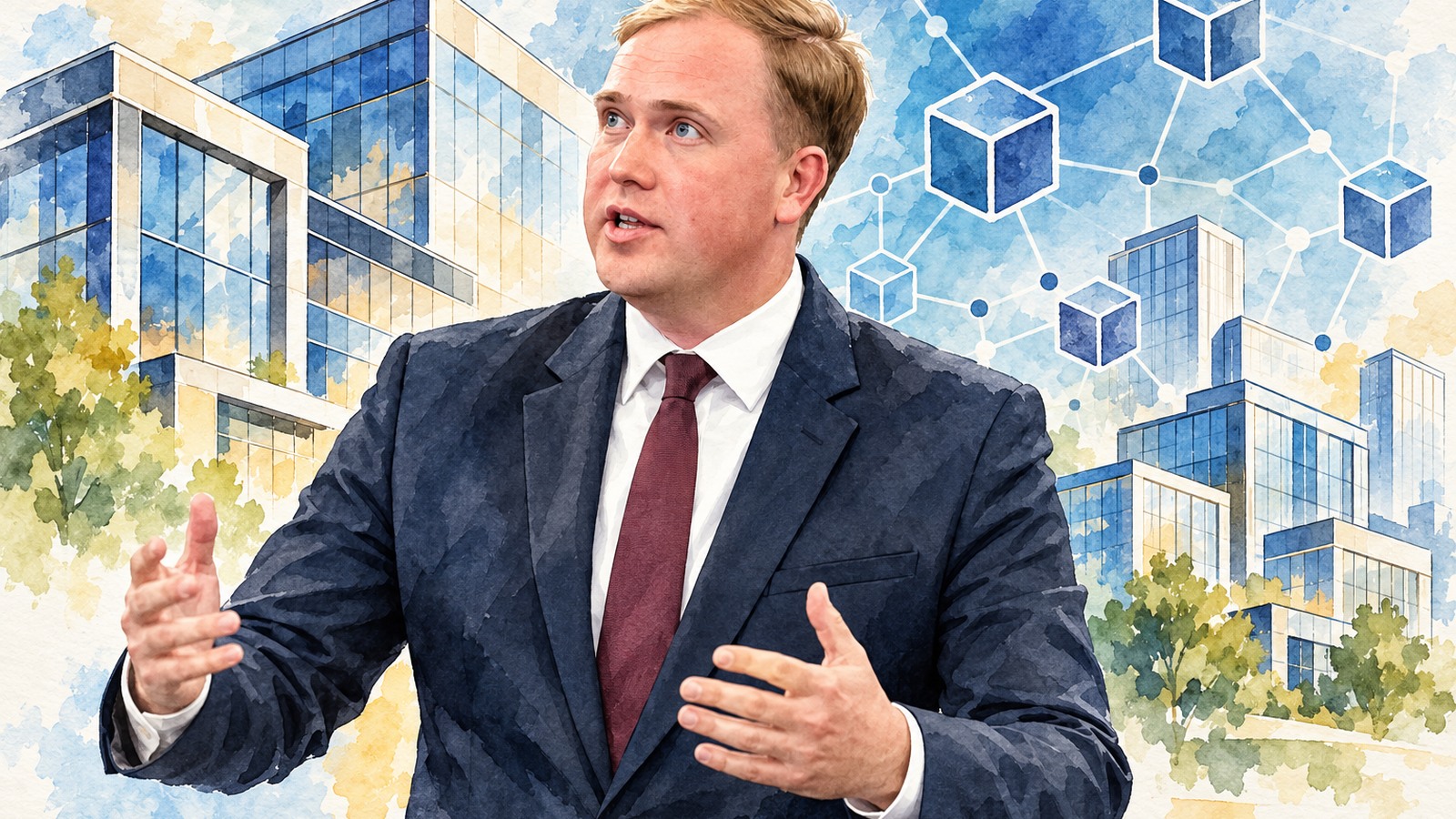 Ilustrație editorială originală despre Letonia pregătește reguli pentru active tokenizate. Ministrul Economiei țintește prima jumătate din 2027
